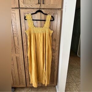 Dôen Briony Dress in Wheat